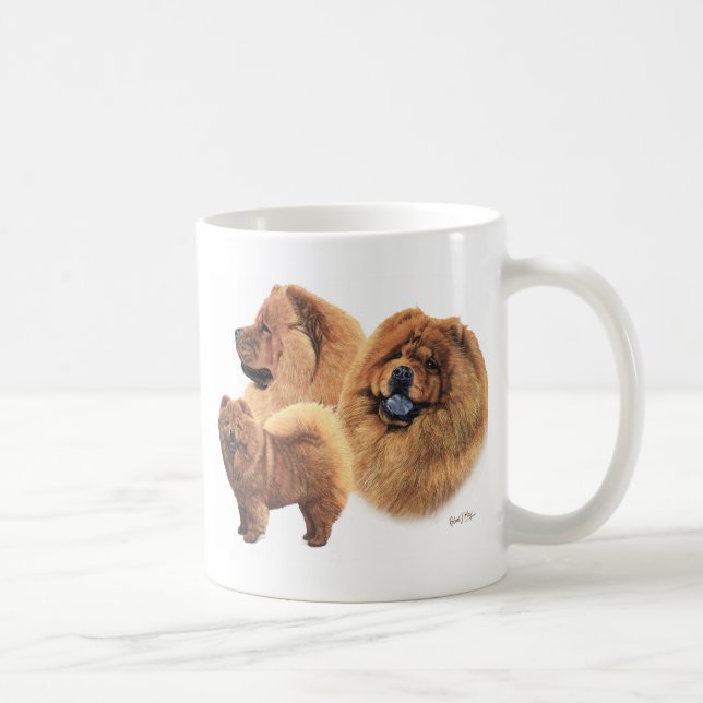 Chow Chow Coffee Mug (Right)