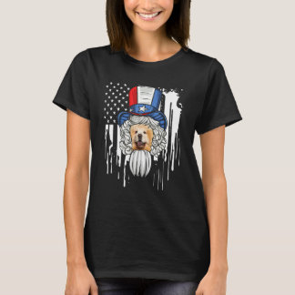 Chow Chow Costume Patriotic 4th Of July American F T-Shirt
