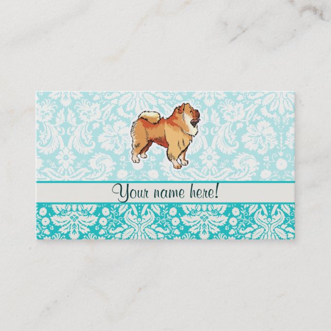 Chow Chow; Cute Business Card (Front)