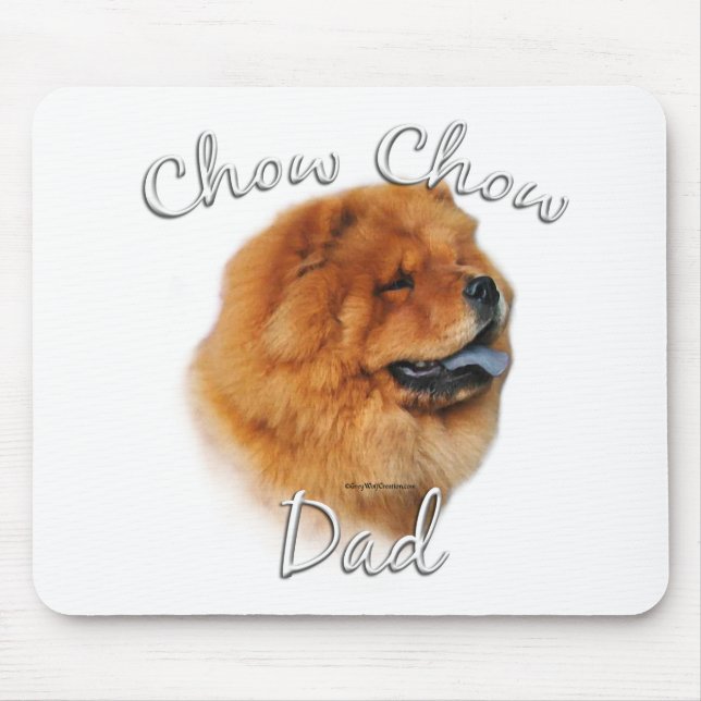 Chow Chow Dad 2 Mouse Mat (Front)