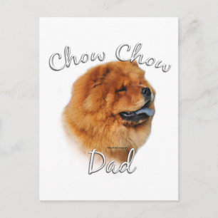 Chow Chow Dad 2 Postcard