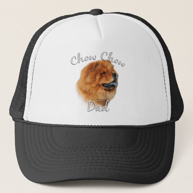 Chow Chow Dad 2 Trucker Hat (Front)