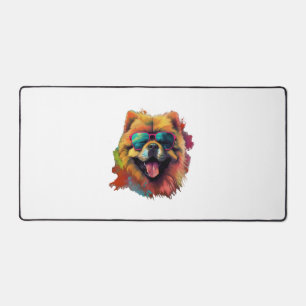 Chow Chow Dog Chinese Dog Breed for a Chow Chow   Desk Mat
