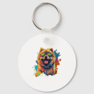 Chow Chow Dog Chinese Dog Breed for a Chow Chow Key Ring