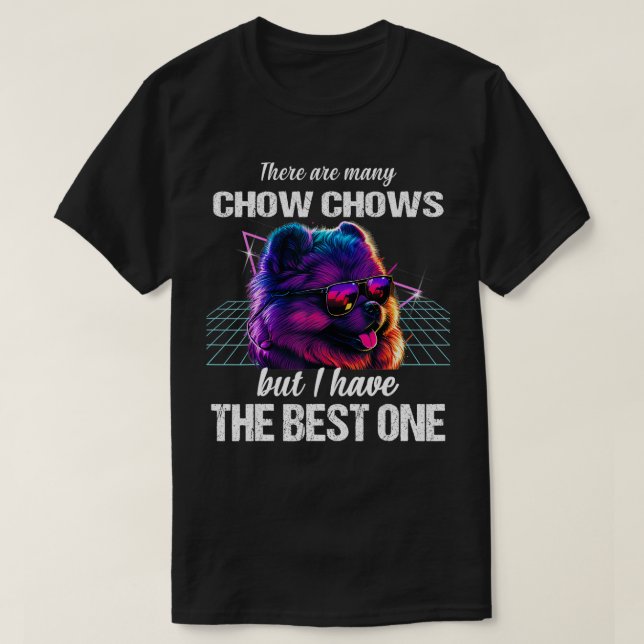 Chow Chow Dog Chow Chows  T-Shirt (Design Front)