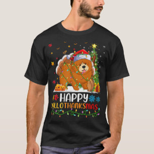Chow Chow Dog Lover Funny Happy Chow Chow HelloTha T-Shirt