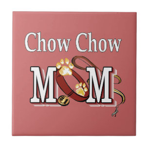 Chow Chow Dog Mum Tile