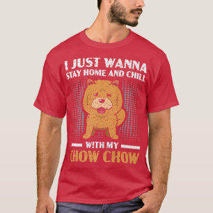 Chow Chow Dog Owner Puppy Lover Paw Love Doggy Pup T-Shirt