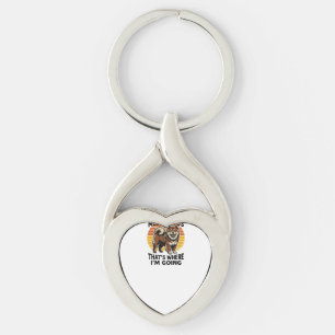 Chow Chow Dog Shirt Heaven Tribute Vintage Engravi Key Ring