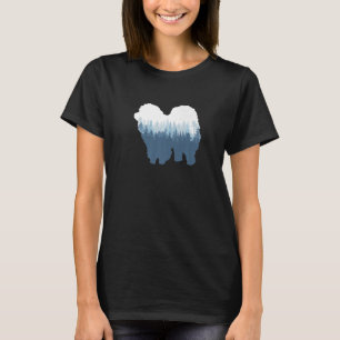 Chow Chow Dog Silhouette Outdoor Nature T-Shirt