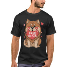 Chow Chow Dog Valentines Day Free Kisses