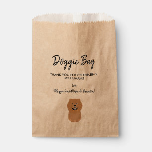 Chow Chow Doggie Bag for Wedding, Favour Bags