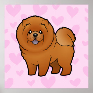 Chow Chow Love Poster