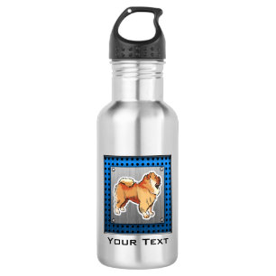 Chow Chow; metal look 532 Ml Water Bottle