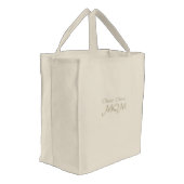 Chow Chow MOM Gifts Embroidered Tote Bag (Angled)