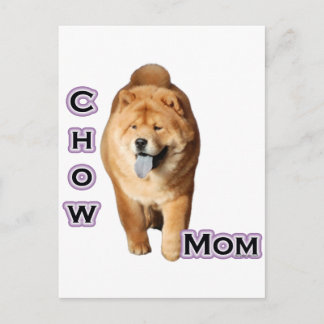 Chow Chow Mum 4 Postcard