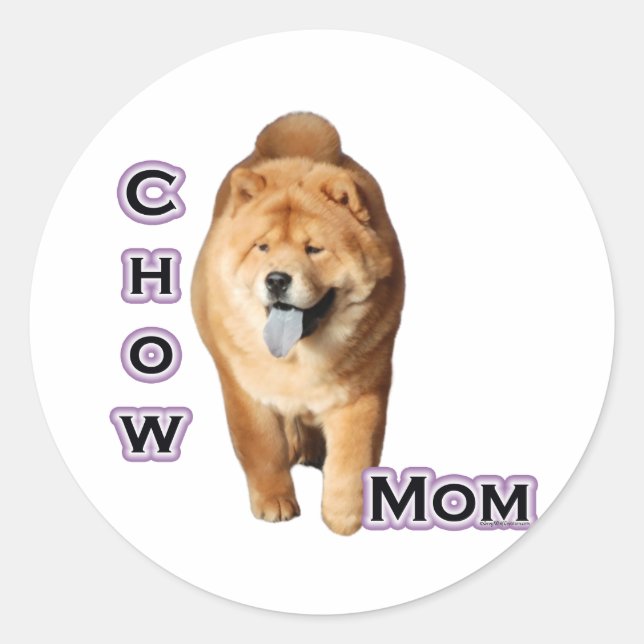 Chow Chow Mum 4 - Sticker (Front)
