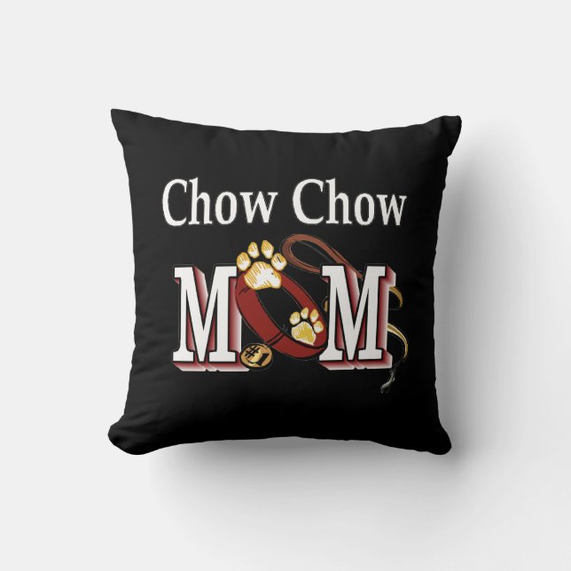 Chow Chow Mum Gifts Cushion (Front)
