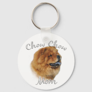 Chow Chow Mum Key Ring