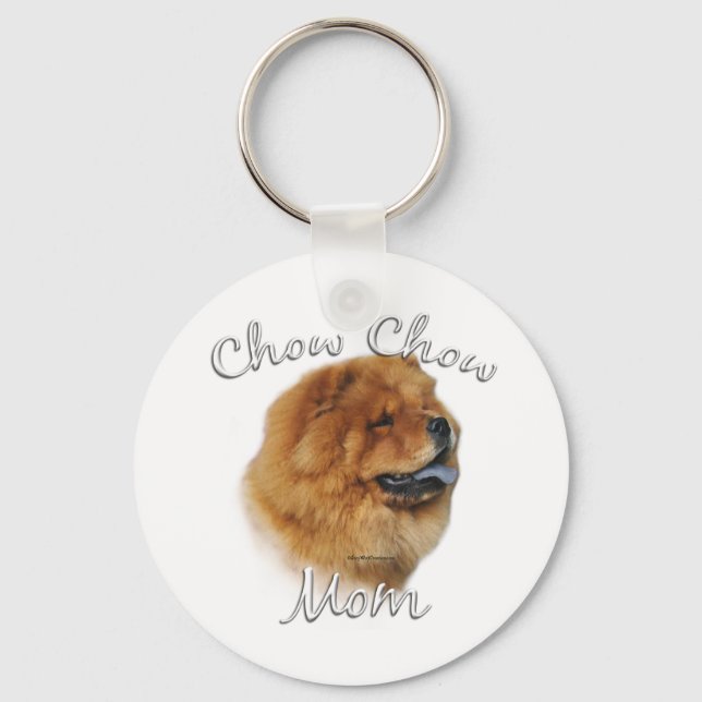 Chow Chow Mum Keychain (Front)