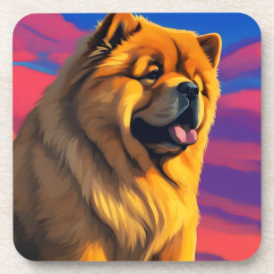 Chow Chow Painting Coaster