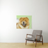 Chow Chow Painting - Cute Original Dog Art