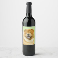 Chow Chow Painting - Cute Original Dog Art