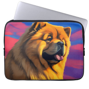 Chow Chow Painting Laptop Sleeve
