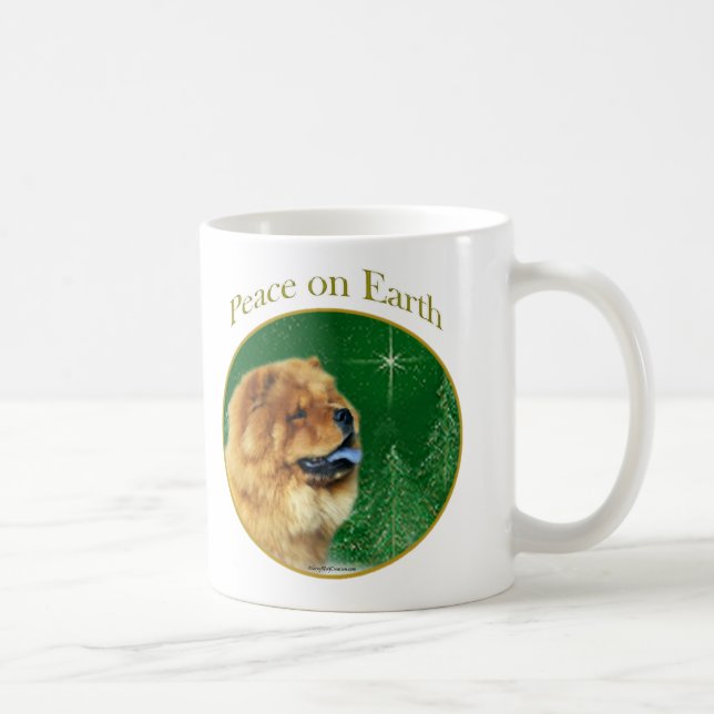 Chow Chow Peace Coffee Mug (Right)