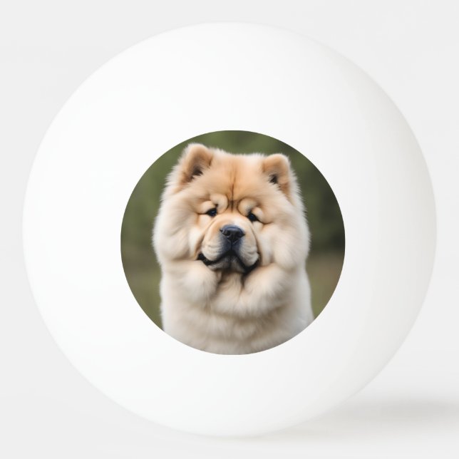 Chow Chow Ping Pong Ball (Front)