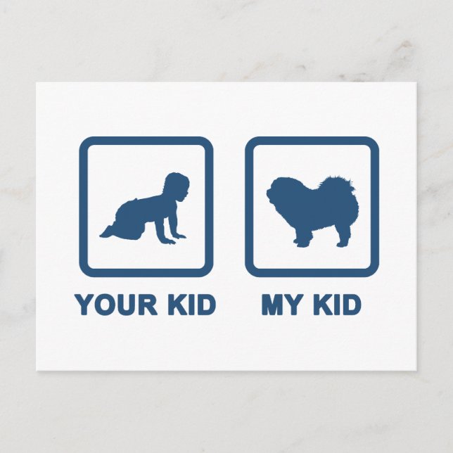 Chow Chow Rough-Coat Postcard (Front)