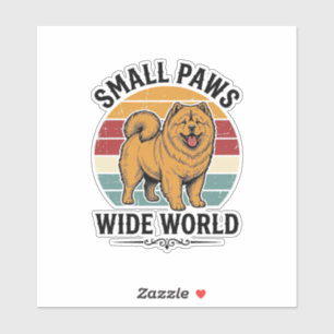 Chow Chow Shirt Small Paws Wide World Vintage Dog