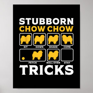chow chow shirt women men kids gift dog lover chri poster