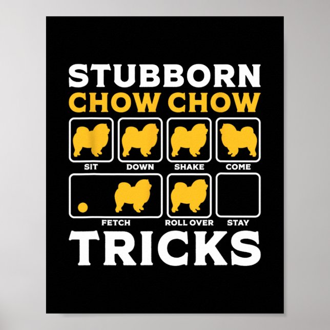 chow chow shirt women men kids gift dog lover chri poster (Front)