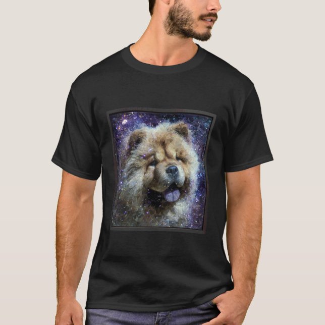 Chow Chow Space T-Shirt (Front)