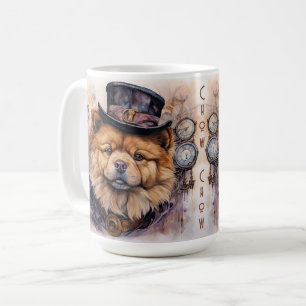 Chow Chow Steampunk Dog Coffee Mug