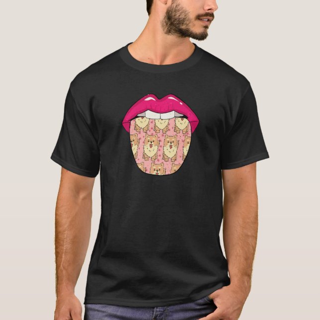Chow Chow Tongue Pet  Dog Breed Chow Chow T-Shirt (Front)