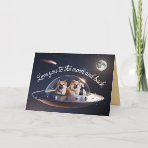 Chow Chow Valentine Card