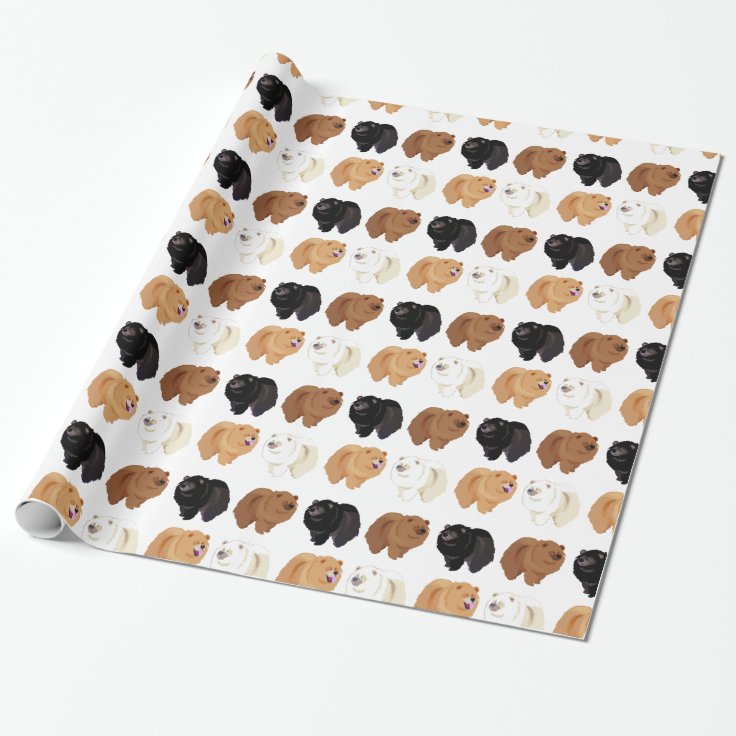 chow chow wrapping paper | Zazzle