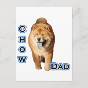 Chow Dad 4 Postcard