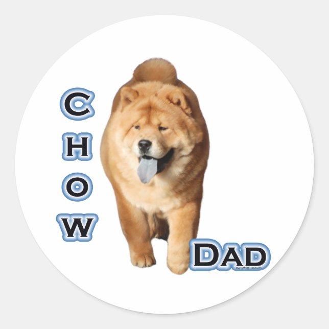 Chow Dad 4 - Sticker (Front)