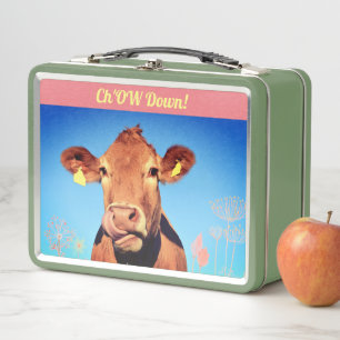 Chow Down Metal Lunch Box