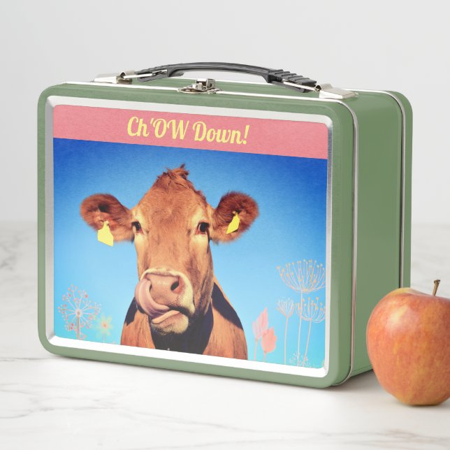 Chow Down Metal Lunch Box (In Situ)