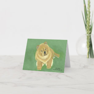 Chow Notecard