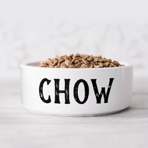 Chow Personalised Small Dog Bowl