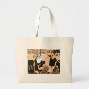 Chowdah Headz Large Tote Bag