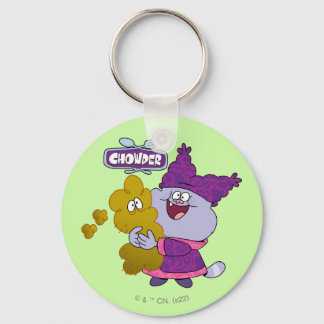 Chowder and Kimchi Key Ring