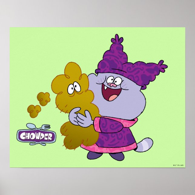 Chowder and Kimchi Poster (Front)