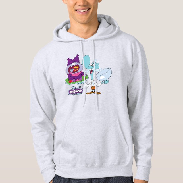 Chowder and Mung Daal Hoodie (Front)
