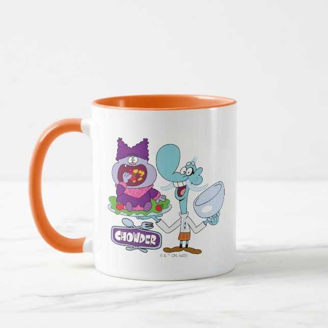 Chowder and Mung Daal Mug (Left)